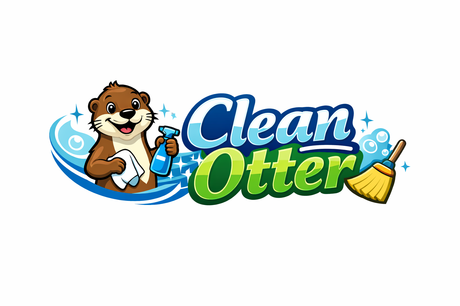 Clean Otter mascot